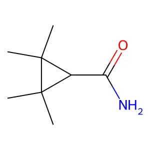 2,2,3,3-Tetramethylcyclopropane carboxamide structure
