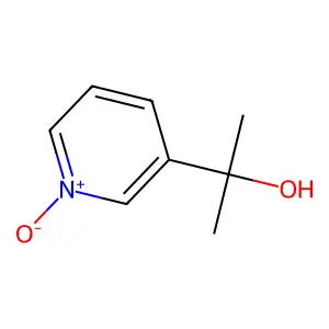 2-(1-Oxidopyridin-5-yl)propan-2-ol structure