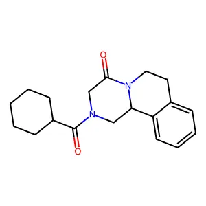 吡喹酮 structure