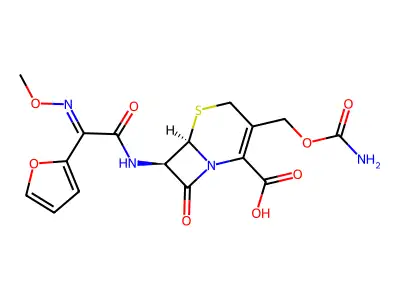 頭孢呋辛 structure