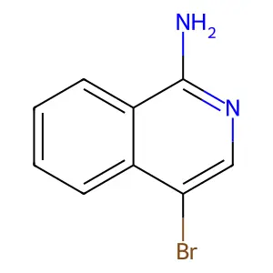 4-溴异喹啉-1-胺 structure
