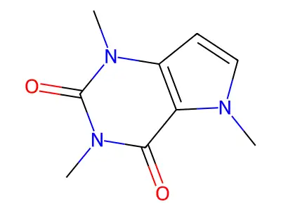 1H-Pyrrolo(3,2-d)pyrimidine-2,4(3H,5H)-dione, 1,3,5-trimethyl- structure
