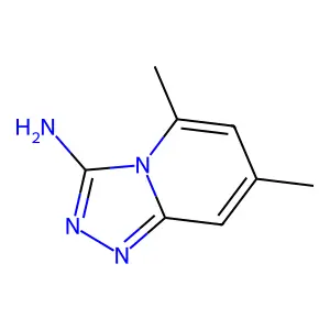 5,7-二甲基-[1,2,4]三唑并[4,3-a]吡啶-3-胺 structure