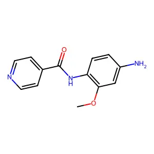 N-(4-Amino-2-methoxyphenyl)isonicotinamide structure