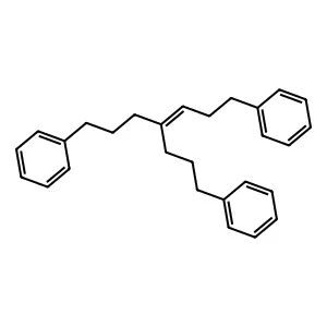 1,7-Diphenyl-4-(3-phenylpropyl)-3-heptene structure