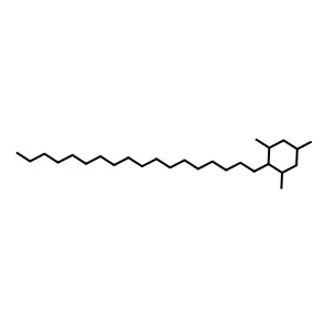 1,3,5-Trimethyl-2-octadecylcyclohexane structure
