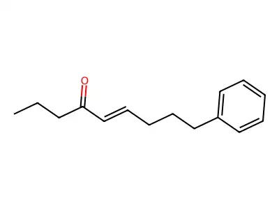 (5E)-9-Phenyl-5-nonen-4-one structure