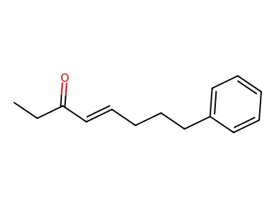 4-Octen-3-one, 8-phenyl-, (E)- structure