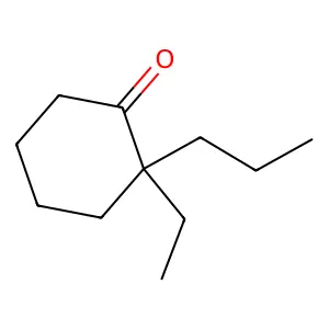 2-Ethyl-2-propylcyclohexanone structure