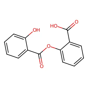 双水杨酯 structure