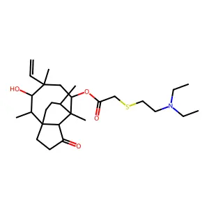 泰妙菌素 structure