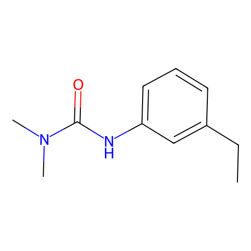 1,1-Dimethyl-3-(3-ethylphenyl)urea structure