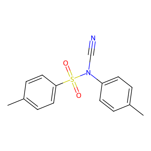 N-Cyano-4'-methyl-P-toluenesulfonanilide structure