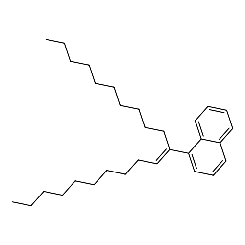 Naphthalene, 1-(1-decyl-1-undecenyl)- structure