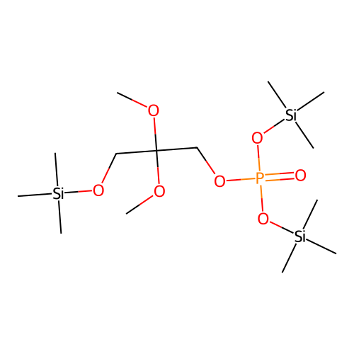 phosphoricacid[2,2-dimethoxy-3-[oxy]propyl]bis ester structure