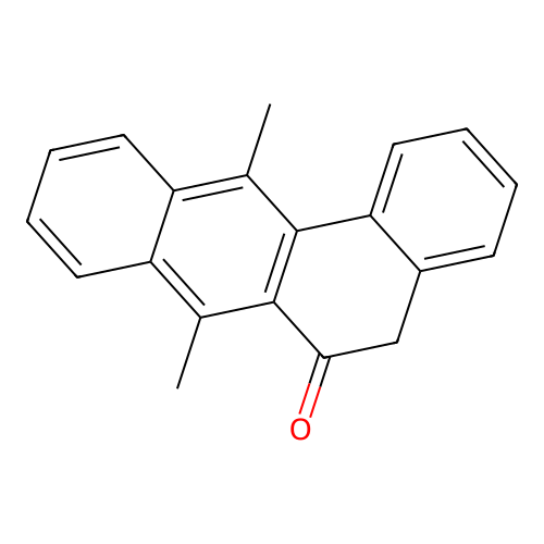 Benz(a)anthracen-6(5H)-one, 7,12-dimethyl- structure
