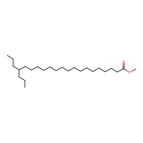 Heneicosanoic acid, 18-propyl-, methyl ester structure