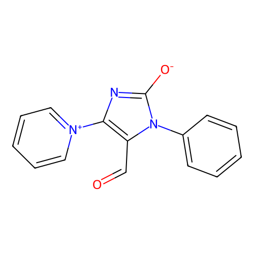 2-Hydroxy-1-phenyl-4-pyridylimidazole-5-carbaldehyde structure