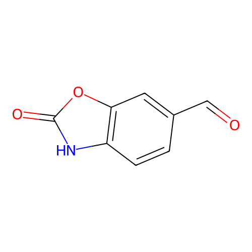 2-Oxo-2,3-dihydro-1,3-benzoxazole-6-carbaldehyde structure