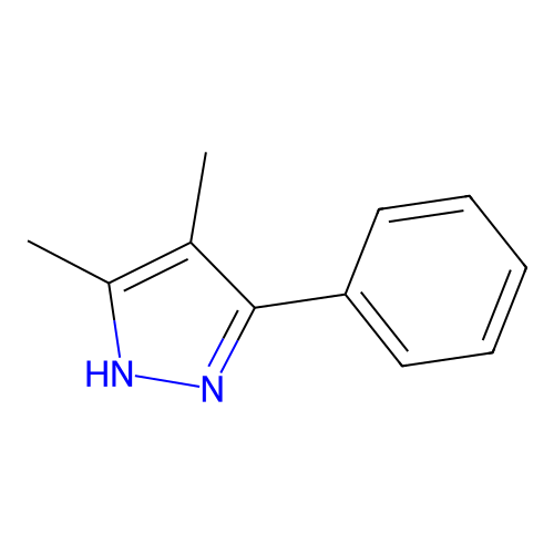 Dimethylphenylpyrazol structure
