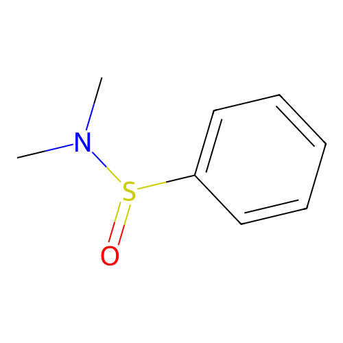 N,N-dimethylbenzenesulfinamide structure
