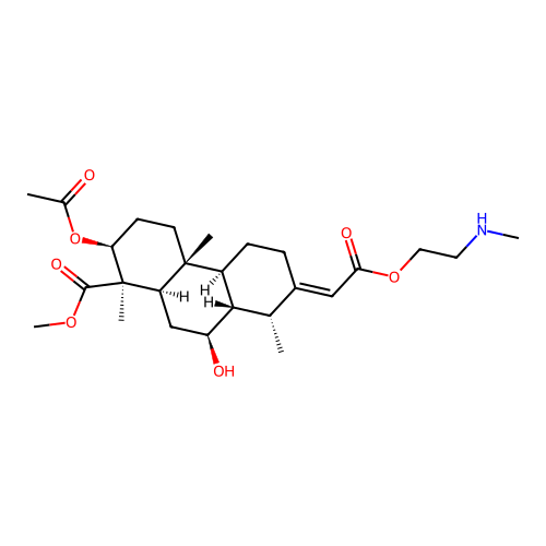 3-Acetoxynorerythrostachamide structure