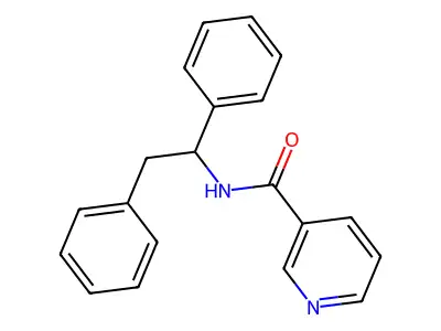 Nicofetamide structure