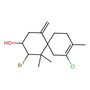 高凹顶藻醇 structure