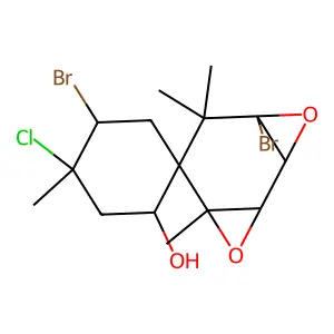 Prepacifennol epoxide structure