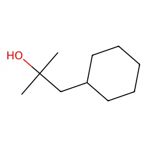1-Cyclohexyl-2-methyl-2-propanol structure