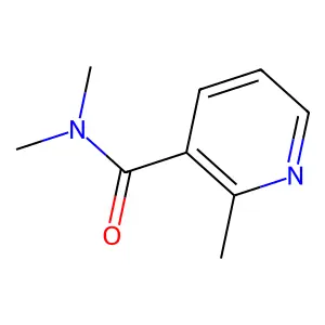 N,N,2-trimethylnicotinamide structure