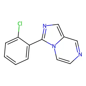 3-(2-Chlorophenyl)imidazo[1,5-a]pyrazine structure