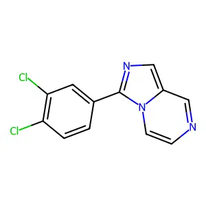 3-(3,4-Dichlorophenyl)imidazo[1,5-a]pyrazine structure
