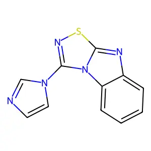 1-Imidazol-1-yl-[1,2,4]thiadiazolo[4,5-a]benzimidazole structure