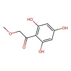 2-Methoxy-1-(2,4,6-trihydroxyphenyl)ethanone structure