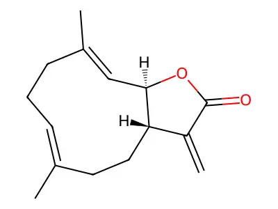 木香烃内酯 structure