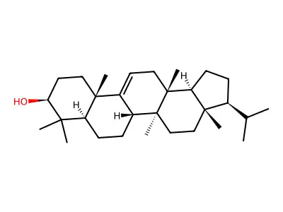 异乔木萜醇 structure