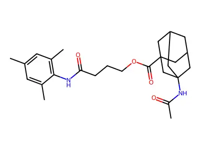 3-Methyl-1-[(1-methylcyclohexyl)carbonyl]indoline structure