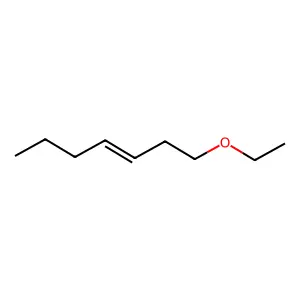 1-Ethoxy-3-heptene structure