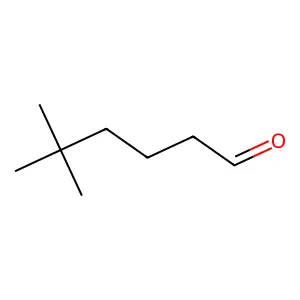 5,5-Dimethylhexanal structure