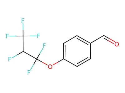 4-(1,1,2,3,3,3-Hexafluoropropoxy)benzaldehyde structure