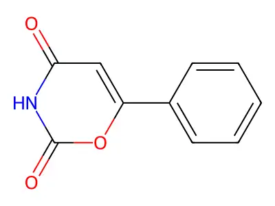 6-Phenyl-1,3-oxazine-2,4-dione structure