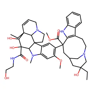 Hydroxyethylvindesine structure