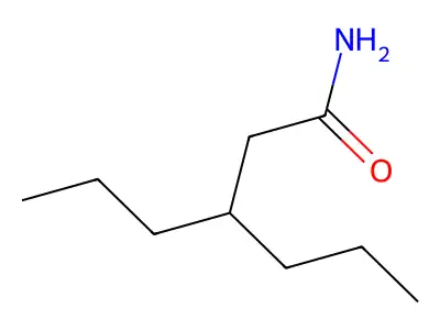 Hexanamide, 3-propyl- structure