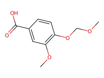 3-Methoxy-4-(methoxymethoxy)benzoic acid structure