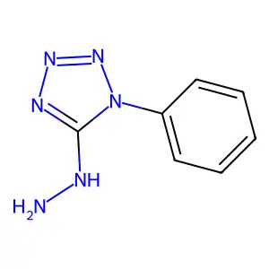 5-hydrazino-1-phenyl-1H-tetrazole structure