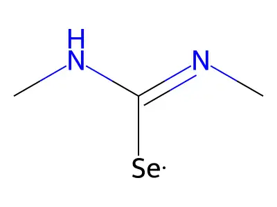2-[3-benzyl-5-[(3-fluorophenyl)methylidene]-4-oxo-1,3-thiazolidin-2-ylidene]-3-oxo-3-piperidin-1-ylpropanenitrile structure