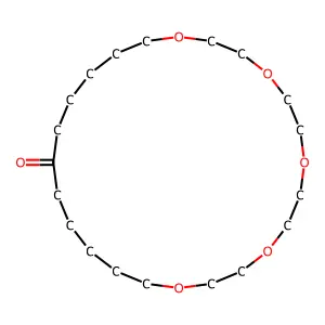 1,4,7,10,13-Pentaoxacyclotetracosan-19-one structure