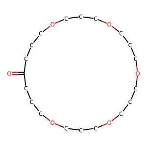 1,5,9,13,17-Pentaoxacyclotetracosan-21-one structure
