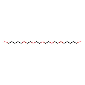 6,9,12,15,18-Pentaoxatricosane-1,23-diol structure